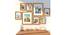 Pluto Set of 8 Elite Wall Photoframes for Home Décor Photo Frames for Wall and Living Room Decoration (11x14, 6x8, 5x7 Inchs, Golden) - ASPWT24264 (Gold) by Urban Ladder - Design 1 Side View - 764938