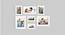 Set of 7 Individual White Photo Frame - ASPWT22863WH (White) by Urban Ladder - Front View Design 1 - 764947