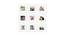Set of 9 White Wall Photo Frames - ASPWT23847 (White) by Urban Ladder - Front View Design 1 - 764950