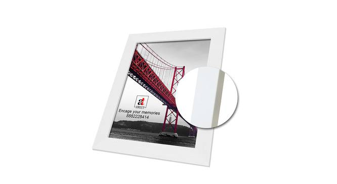 Set of 10 Individual White Photo Frame - ASPWT22300WH (White) by Urban Ladder - Design 1 Side View - 764967