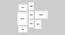 Set of 8 Individual White Photo Frame - ASPWT22587WH (White) by Urban Ladder - Design 1 Dimension - 764982