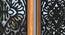 Gold & Black Set of 3 Floral Design MDF Made Decorative Wall Mirror (Gold) by Urban Ladder - Ground View Design 1 - 764983