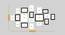 Set of 18 Black & White Wall Photo Frames - ASPWT23823 (Multicolor) by Urban Ladder - Design 1 Dimension - 764999
