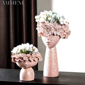 Artificial Plants Design Pink Resin Artificial Plant False