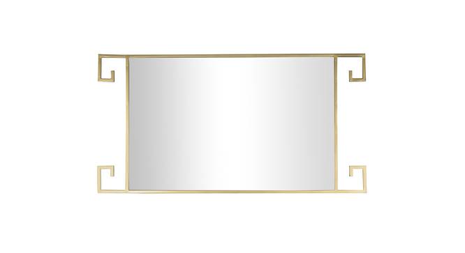 Calgary Mirror (Gold) by Urban Ladder - Front View Design 1 - 765956