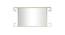 Calgary Mirror (Gold) by Urban Ladder - Front View Design 1 - 765956