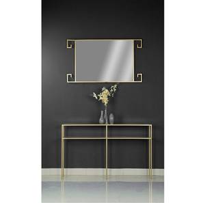 claymint Gold Metal Rectangular Wall Mirror-picture-14