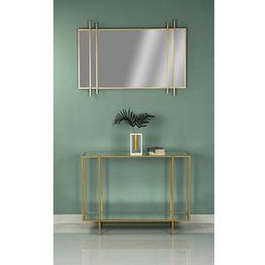 claymint Gold Metal Rectangular Wall Mirror-picture-12