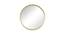 Windsor Mirror Round (Gold) by Urban Ladder - Front View Design 1 - 766010