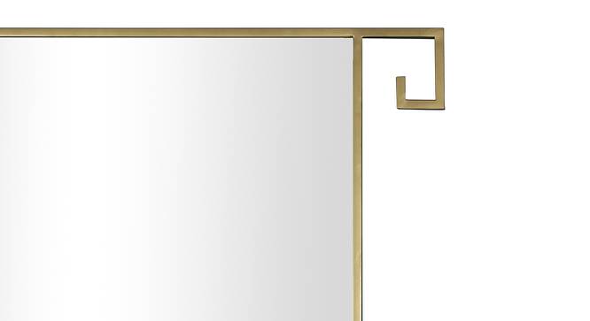 Calgary Mirror (Gold) by Urban Ladder - Ground View Design 1 - 766029