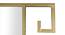 Calgary Mirror (Gold) by Urban Ladder - Rear View Design 1 - 766041