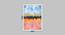Canvas Painting Blue & Pink Abstract Theme Wall Art Painting with Wooden Frame (Multicolor) by Urban Ladder - Design 1 Dimension - 766130