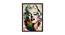 Canvas Painting Lady Portrait Theme Wall Art with Wooden Frame (Multicolor) by Urban Ladder - Front View Design 1 - 766177