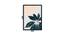 Canvas Painting Black Floral Theme Wall Art Painting with Wooden Frame (Multicolor) by Urban Ladder - Design 1 Dimension - 766217