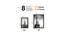 Set of 8 Travel Explore Discover Framed Painting (Multicolor) by Urban Ladder - Image 1 Design 1 - 766233