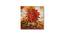 Orange Sunflower, Floral Stretched On Wood Painting For Wall Decoration 31x31 Inches (Orange) by Urban Ladder - Front View Design 1 - 766380