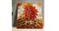 Orange Sunflower, Floral Stretched On Wood Painting For Wall Decoration 31x31 Inches (Orange) by Urban Ladder - Design 1 Side View - 766400