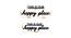 This is Our Happy Place Black MDF For Wall Decor (Black) by Urban Ladder - Design 1 Dimension - 766427