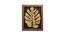 Golden Leaf MDF Wall Plaque Ready to Hang Home Decor, Wall Decor, Wall Art,Decorative MDF Plaque for Home & Wall Decoration (Size - 9.2 X 11.2 Inches) (Gold) by Urban Ladder - Front View Design 1 - 766450