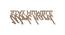 Work Hard Stay Humble Black MDF For Wall Decor (Black) by Urban Ladder - Ground View Design 1 - 766487