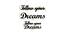 Follow Your Dreams Black MDF For Wall Decor (Black) by Urban Ladder - Design 1 Dimension - 766512