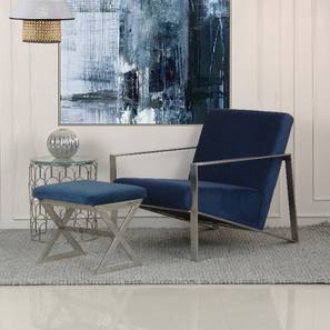 claymint Lounge Chair in Blue Colour-picture-13