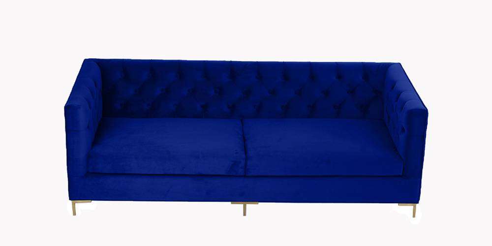 Seabrook Fabric Sofa (Blue) by Urban Ladder - - 