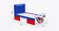 Simply Perfect   Captain America Bed with Drawer Storage (Blue) by Urban Ladder - Design 1 Dimension - 768355