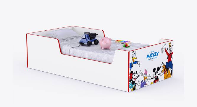 Dreampod Toddlers' Mickey Bed with Box   Storage (White) by Urban Ladder - Front View Design 1 - 768423