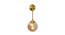 Rhea Wall Lamp (Brass) by Urban Ladder - Front View Design 1 - 769044