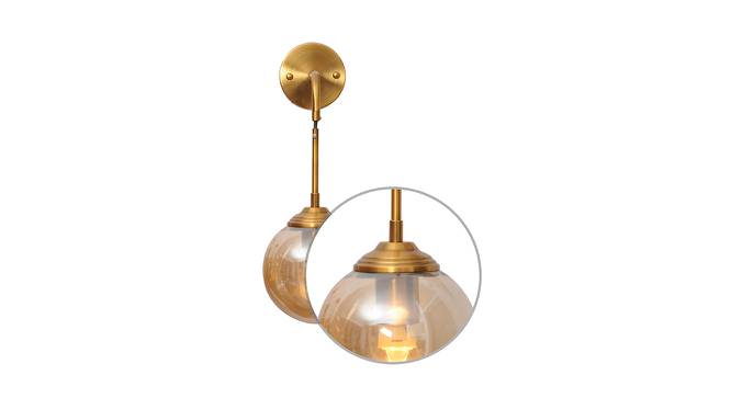 Rhea Wall Lamp (Brass) by Urban Ladder - Design 1 Side View - 769060