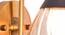 Everitt Wall Lamp (Brass & Amber) by Urban Ladder - Ground View Design 1 - 769128
