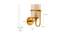 Wyoscki Wall Lamp (Antique Brass, White Shade Colour, Cotton Shade Material) by Urban Ladder - Design 1 Dimension - 769138