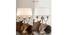 Ralph Table Lamp (Brass, White Shade Colour, Cotton Shade Material) by Urban Ladder - Rear View Design 1 - 769194
