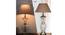 Doane Table Lamp (Antique Brass, Cotton Shade Material, Beige Shade Colour) by Urban Ladder - Rear View Design 1 - 769200