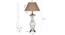 Doane Table Lamp (Antique Brass, Cotton Shade Material, Beige Shade Colour) by Urban Ladder - Design 1 Dimension - 769240