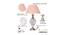 Sheila Table Lamp (Nickel, Cotton Shade Material, Beige Shade Colour) by Urban Ladder - Ground View Design 1 - 769266