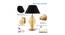 Marigold Gold & Amber Glass Table Lamp (Gold & Amber) by Urban Ladder - Ground View Design 1 - 769272