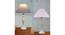 Kurt Table Lamp (White, White Shade Colour, Cotton Shade Material) by Urban Ladder - Ground View Design 1 - 769279