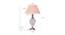 Sheila Table Lamp (Nickel, Cotton Shade Material, Beige Shade Colour) by Urban Ladder - Design 1 Dimension - 769299