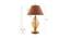Cedric Gold & Amber Glass Table Lamp (Gold & Amber) by Urban Ladder - Design 1 Dimension - 769308