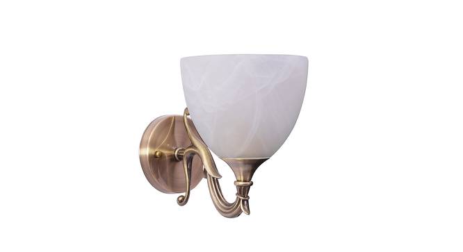 Toleo Wall Light (Antique Brass) by Urban Ladder - Front View Design 1 - 769396