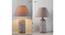 Audrey Table Lamp (Cotton Shade Material, Beige Shade Colour, White Distress) by Urban Ladder - Rear View Design 1 - 769414