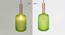Danette Hanging Lamp (Green, Matt Gold & Brass) by Urban Ladder - Rear View Design 1 - 769470