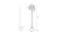 Beatrice Floor Lamp (Cotton Shade Material, Beige Shade Colour, Black & Copper) by Urban Ladder - Design 1 Dimension - 769490