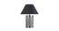 Ohagun Table Lamp (Brown, Black Shade Colour, Cotton Shade Material) by Urban Ladder - Front View Design 1 - 769523