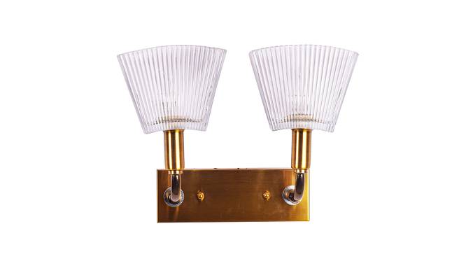 Carbon Loft Wall Light (Antique Brass) by Urban Ladder - Front View Design 1 - 769538