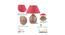 Samsula Table Lamp (Natural, Cotton Shade Material, Maroon Shade Colour) by Urban Ladder - Ground View Design 1 - 769559