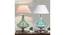 Blue Ocean Table Lamp (Green, White Shade Colour, Cotton Shade Material) by Urban Ladder - Rear View Design 1 - 769583