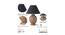 Ariana Table Lamp (Natural, Black Shade Colour, Cotton Shade Material) by Urban Ladder - Ground View Design 1 - 769655